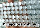 CSE652 15 inches 10mm round selenite beads wholesale