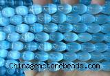 CSE665 15 inches 8*12mm rice selenite beads wholesale