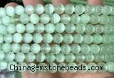 CSE671 15 inches 8mm round selenite beads wholesale