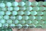 CSE676 15 inches 10*14mm rice selenite beads wholesale