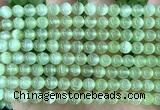 CSE680 15 inches 6mm round selenite beads wholesale