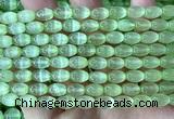 CSE684 15 inches 6*9mm rice selenite beads wholesale