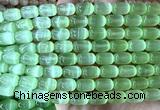CSE688 15 inches 8*12mm drum selenite beads wholesale