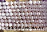 CSE690 15 inches 6mm round selenite beads wholesale