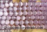 CSE691 15 inches 8mm round selenite beads wholesale
