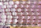CSE698 15 inches 8*12mm drum selenite beads wholesale