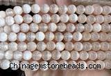 CSE720 15 inches 6mm round selenite beads wholesale