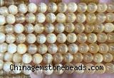 CSE732 15 inches 10mm round selenite beads wholesale