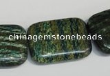 CSG27 15.5 inches 22*30mm rectangle long spar gemstone beads wholesale