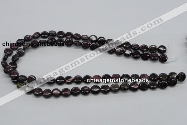 CSG55 15.5 inches 10mm flat round long spar gemstone beads wholesale