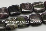 CSG59 15.5 inches 16*16mm square long spar gemstone beads wholesale