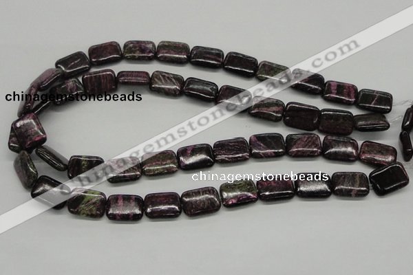 CSG61 15.5 inches 13*18mm rectangle long spar gemstone beads wholesale