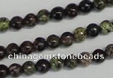 CSG65 15.5 inches 4mm round long spar gemstone beads wholesale