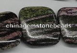 CSG80 15.5 inches 30*30mm square long spar gemstone beads wholesale