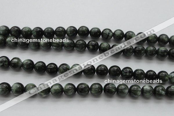 CSH202 15.5 inches 8mm round AA grade natural seraphinite beads