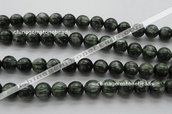 CSH203 15.5 inches 10mm round AA grade natural seraphinite beads