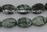 CSH50 15.5 inches 15*20mm oval natural seraphinite gemstone beads