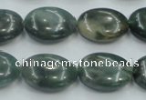 CSJ206 15.5 inches 15*20mm oval serpentine jade gemstone beads