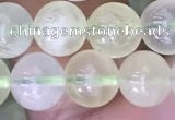 CSJ320 15.5 inches 8mm round serpentine new jade beads