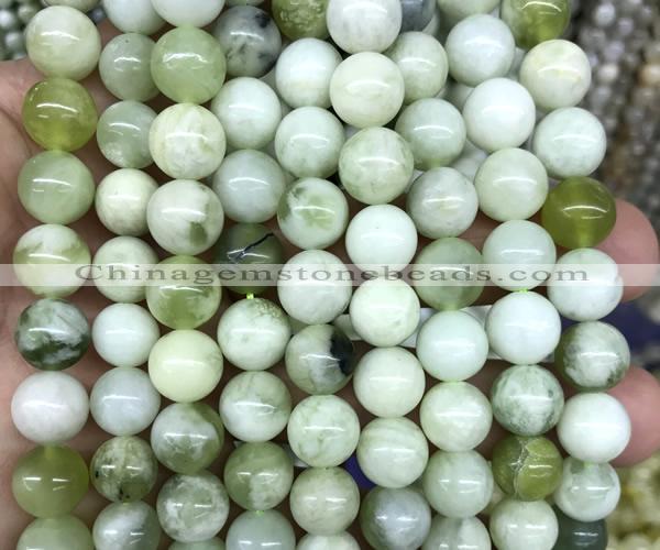 CSJ333 15 inches 10mm round Xiuyu jade beads wholesale