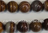 CSL84 15.5 inches 14mm round silver leaf jasper beads wholesale