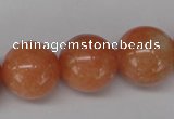 CSM08 15.5 inches 18mm round salmon stone beads wholesale