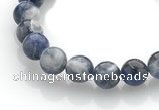 CSO01 16 inches 8mm round sodalite gemstone beads wholesale