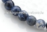 CSO02 15 inches 10mm round sodalite gemstone beads wholesale