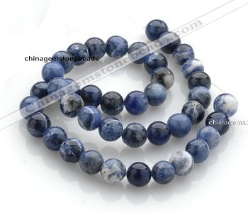 CSO02 15 inches 10mm round sodalite gemstone beads wholesale