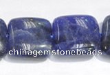 CSO06 15.5 inches 8mm square A grade sodalite beads wholesale