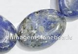 CSO12 15.5 inches 18*25mm oval A grade sodalite beads wholesale