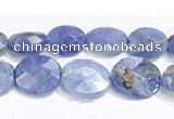 CSO24 6*8mm & 8*10mm A grade faceted oval sodalite beads