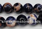 CSO264 15.5 inche 12mm round red sodalite gemstone beads wholesale