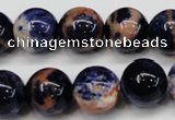 CSO265 15.5 inche 14mm round red sodalite gemstone beads wholesale