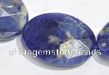 CSO27 15.5 inches faceted oval 13*18mm A grade sodalite beads