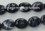 CSO370 15.5 inches 8*10mm oval natural sodalite gemstone beads