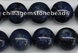 CSO406 15.5 inches 16mm round dyed sodalite gemstone beads