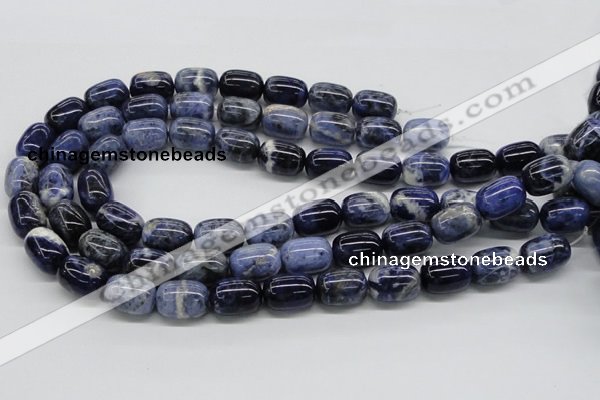 CSO42 15.5 inches 13*18mm egg-shaped sodalite gemstone beads wholesale