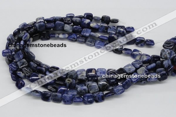 CSO43 15.5 inches 12*12mm square sodalite gemstone beads wholesale