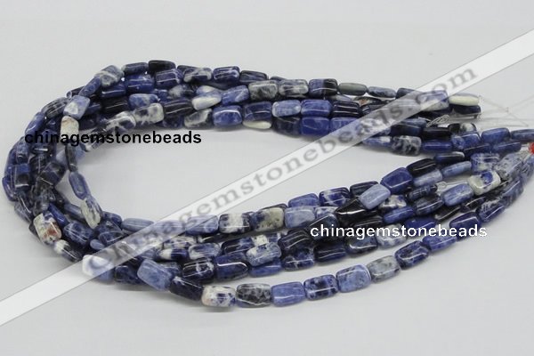 CSO45 15.5 inches 8*12mm rectangle sodalite gemstone beads wholesale