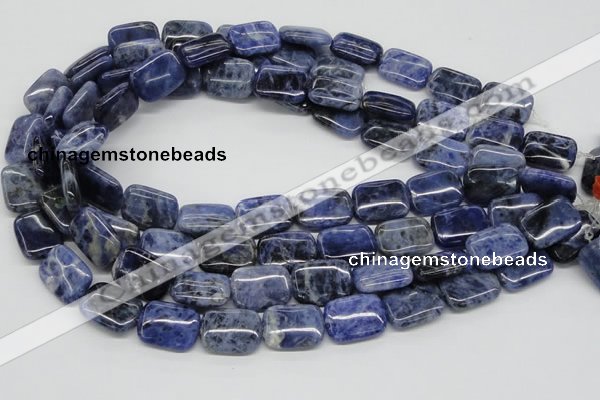 CSO46 15.5 inches 15*20mm rectangle sodalite beads wholesale