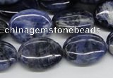 CSO48 15.5 inches 15*20mm oval sodalite gemstone beads wholesale