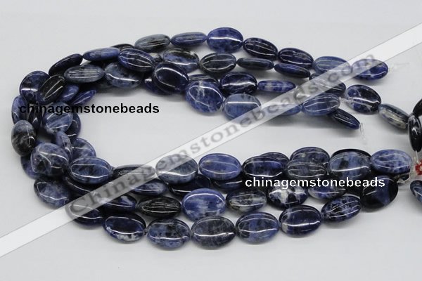 CSO48 15.5 inches 15*20mm oval sodalite gemstone beads wholesale