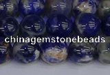 CSO514 15.5 inches 12mm round orange sodalite beads wholesale