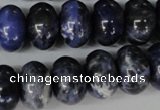 CSO53 15.5 inches 12*18mm rondelle sodalite gemstone beads