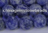 CSO535 15.5 inches 14mm round matte African sodalite beads wholesale