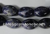 CSO54 15.5 inches 13*18mm rice sodalite gemstone beads