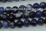 CSO60 15.5 inches 4mm round sodalite gemstone beads wholesale