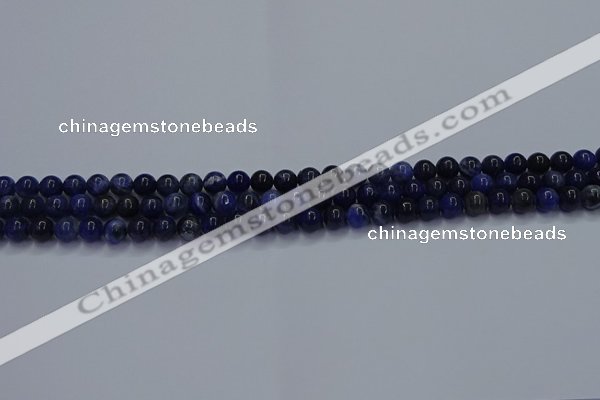 CSO610 15.5 inches 4mm round sodalite gemstone beads wholesale