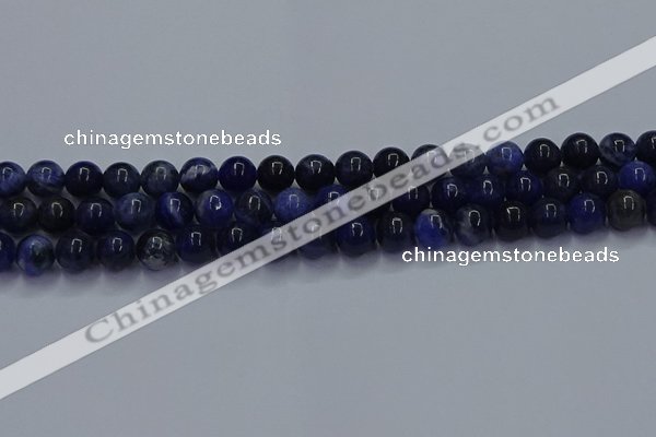 CSO612 15.5 inches 8mm round sodalite gemstone beads wholesale